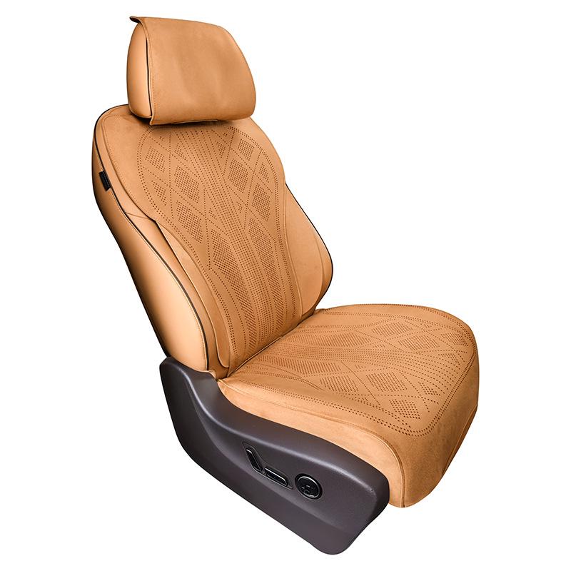 Подушка на сиденье автомобиля BYD D9, 7-местная, из замши - Мягкая, Тонкая, Всесезонная, Универсальная