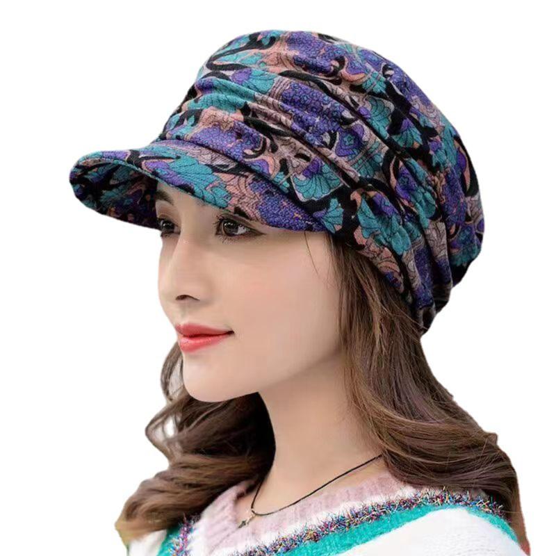 New Fashion Hat Women Solid Casual Plait India Hat Muslim Ruffle Cancer Chemo Hat Beanie Scarf Turban Head Wrap Cap