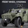 Большой размер 1:18 Модель автомобиля Dongfeng Mengshi Игрушка Двери открываются Металлический корпус Резиновые шины Военные Внедорожники Подарки для детей