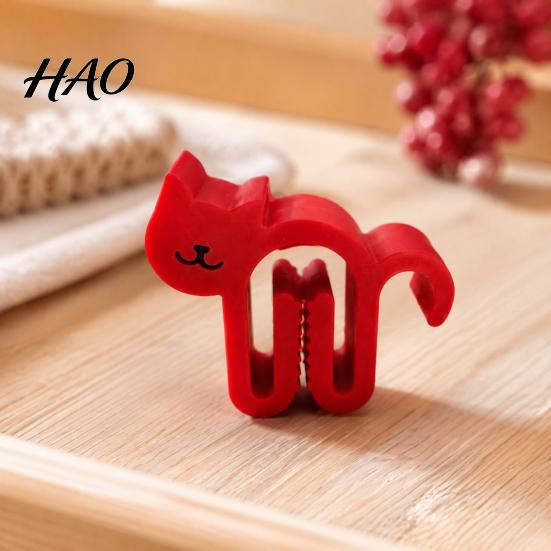 Bag Seal Clamp 10Pcs 3D Printed Cat Sealing Clip, Snack Bread Chip Food Packaging Sealers Clamp, Multipurpose Sealer, Kitchen Gadgets Clip