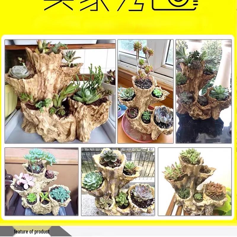 Имитация дерева, корень, многоярусный цветочный горшок