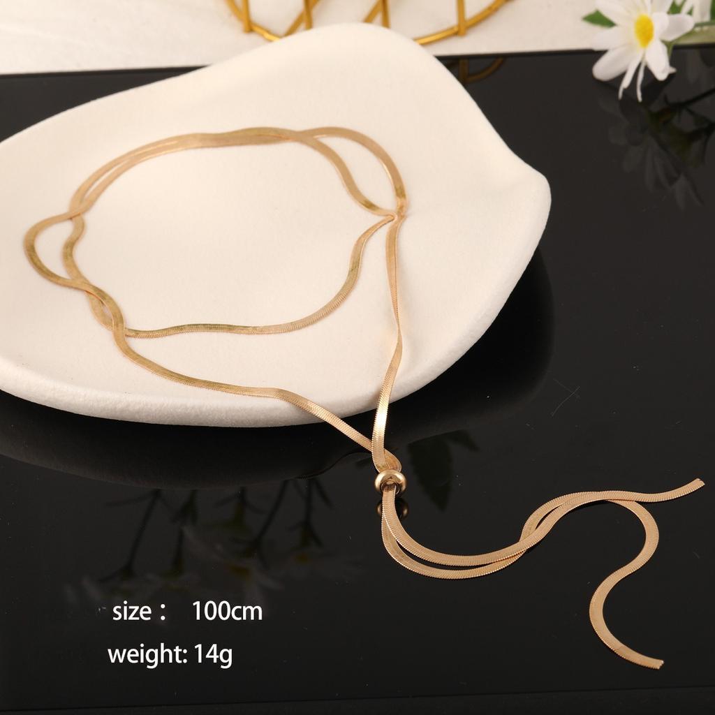 Elegant Y-Shaped Necklace, Simple And Chic Jewelry, Suitable For Daily Wear, All-Year-Round