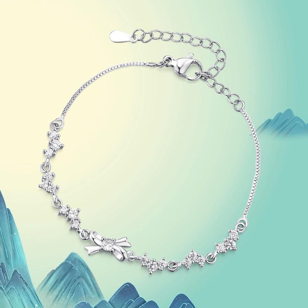 Браслет с бантом Женский Новый Модный Простой Нишевый Дизайн Высококлассные Универсальные Ювелирные Изделия
