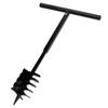 VidaXL Soil Auger with 180 Mm Auger Bit Steel Black