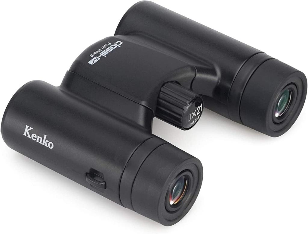 Бинокль Kenko для концертов 10x21DH с крышеобразной призмой 10x 21 калибра, сверхлегкий, компактный, матово-черный 021415 Classi-air, многослойное покрытие