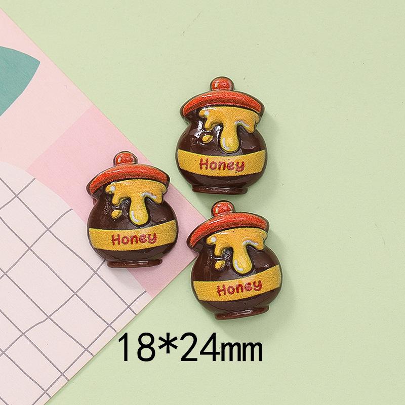10 Pcs New Cute Cartoon Animal Little Bee Series Resin Scrapbook Diy Jewelry Wedding Children Gift Hairpin Accessories A82