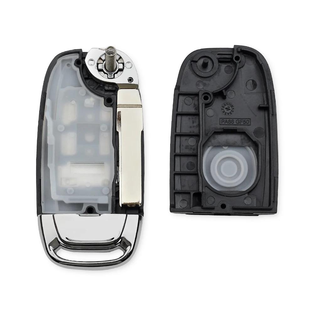 Модифицированный корпус пульта для ключа Vw Для Volkswagen Golf 6 2010 г. Jetta Beetle Polo Sedan 2011- Tiguan Чехол для ключа автомобиля 3 кнопки
