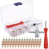 Iplusmile Tire Valve Core, Air Valve, Air Valve Cap, Repair Tool, Bug Turner Screwdriver,