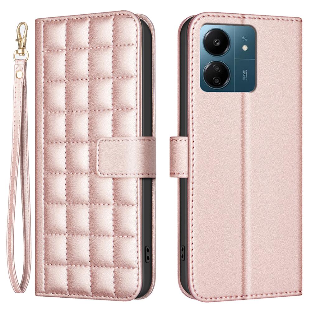 For Xiaomi Poco M6 5G/Redmi 13R 5G/13C 5G/13C 4G/Poco C65 4G Leather Phone Case Wallet