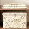 Space Saving Clothes Quilt Storage Box Washable Laundry Basket Toy Storage Box  for Home