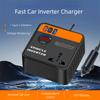 12v 24v To 110v 220v Power Adapter Fast Charging Automotive Charger Inverter  for Vehicles