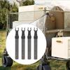 4 Pack Utility Wagon Table Support Poles for Outdoor Use