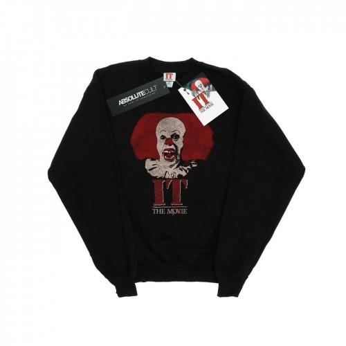 It (1990) Womens/Ladies Pennywise Clown Logo Sweatshirt