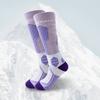 Winter Ski Socks Men Women Thickened Warm Compression Sports Socks Thermal Knee High Socks for Mountaineering Snowboarding Skiing