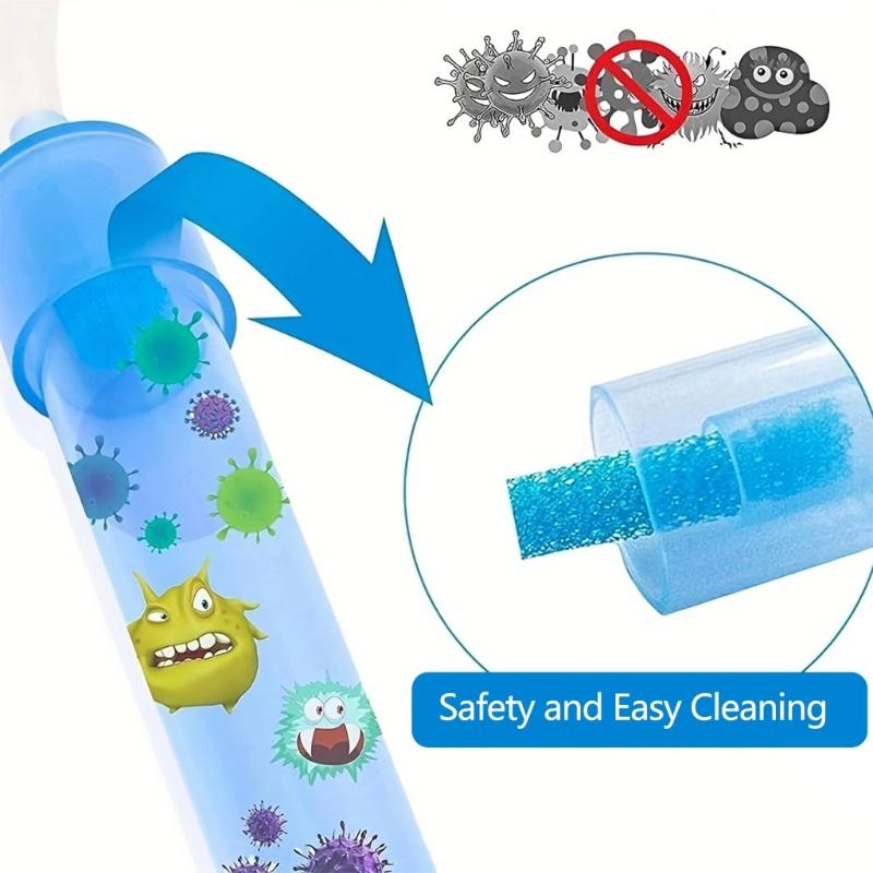 Pack of 200 Replacement Nasal Aspirator Sponges Safe Nasal Aspirator Hygiene Sponges Nasal Filters Set for Infant Use