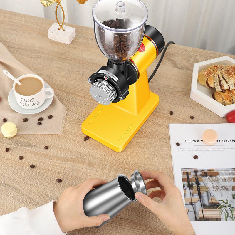 Electric Coffee Bean and Powder Grinder for Household Drip Brewing