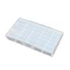 Empty 15 Well Watercolor Palette, Spill Paint Case, Travel Palette Case for Acrylic