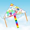 1Set Blank Kite Diy Children Education Painting Kite Easy To Fly Children Kite