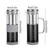 Fine Mesh Steel Infuser Iced Tea Maker Airtight Lid Fruit Pitcher Cold Brew Coffee Maker  Juice