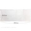 7 sheets of Tokuoka tenugui cloth 37cm x L-size (fine texture), 92cm, white, plain.