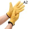 Work Gloves Sheepskin Leather Workers Work Welding Safety Protection Garden Sports Moto Driver Welder Wear-Resistant Gloves