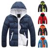 Autumn And Winter Trendy American Thickened Sports Hooded Jacket Trendy Men's Outdoor Loose Casual Solid Color Jacket Large Size