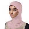 Women Headscarf Hat Solid Color Ethnic Top Hat Comfortable Elastic Hair Bag Head Wrap Headwear Hair Accessory