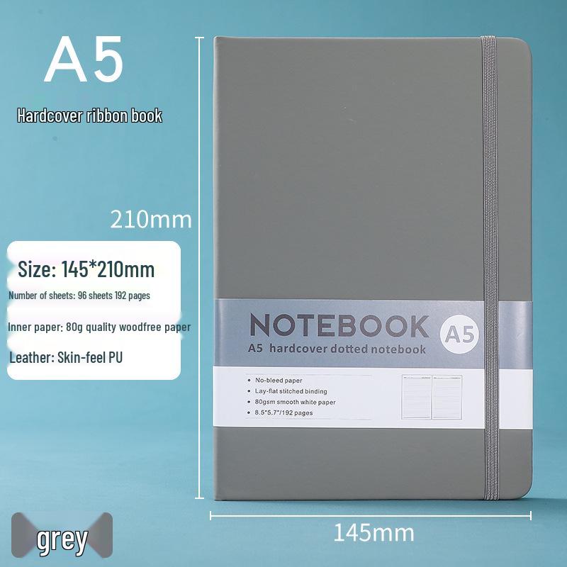 Блокнот для трансграничного бизнеса формата A5 с ремешком - Сменный студенческий и офисный журнал