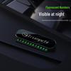 Laser Hidden Temporary Parking Number Plate for Trumpchi GS4/M8, Zongshi GS3/GS8/E8, and Shadow Leopard M6Pro.
