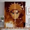 Элегантные шторы для комнаты для камеры Наруто, украшения на Хэллоуин, шторы от комаров, 2 шт., затемняющие шторы, перегородки