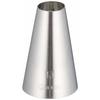 Endo Shoji Commercial Nozzle, Round, No. 13, 18-8 Stainless Steel, Made In Japan, WKT32013