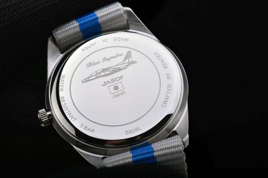 Часы Blue Impulse Standard Air Force Date White [KENTEX] Самооборона S806L-01