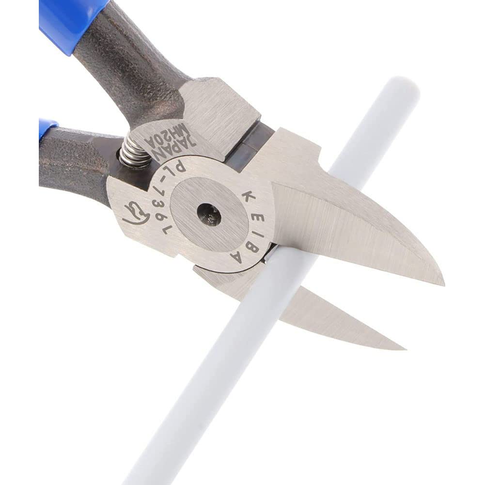 Кусачки Keiba Ergo для плоского края 150 мм Пластик, для левой руки, Форма, PL-746L