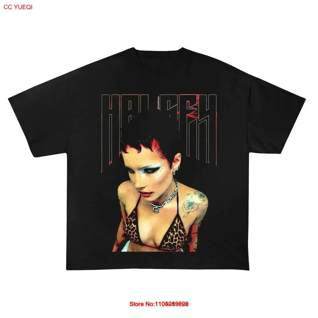 Halsey 90-е Винтаж для Моего Последнего Трюка Тур 2025 Футболка для Фанатов Слегка Постиранная мужская streetwear Мягкая Дышащая Повседневная винтаж