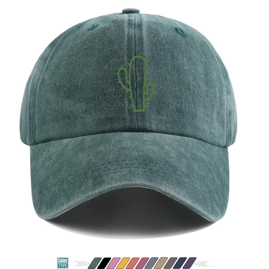 pc Cactus Print Trucker Hat QuickDry Breathable Unisex Cap with Cactus Buckle Closure Lightweight Suitable for Outdoor Sp