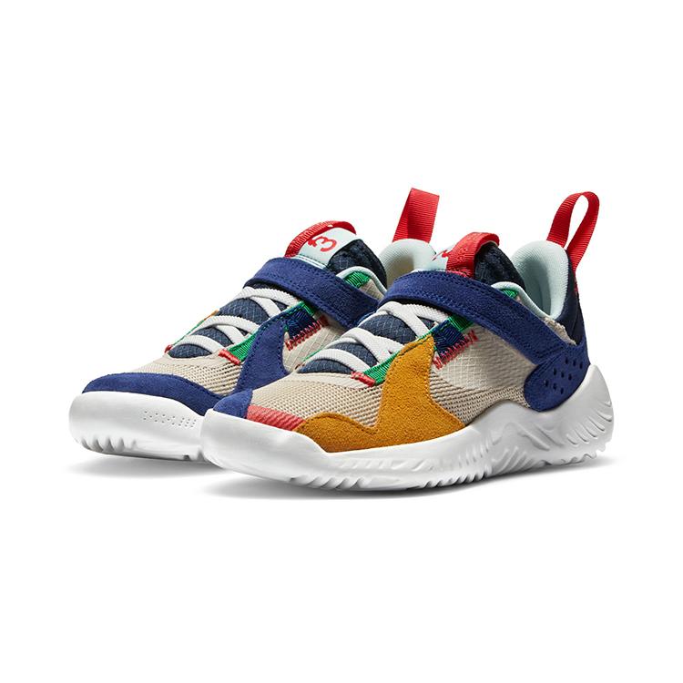 Jordan Delta BP Slip Resistant Cushioning Low top Athletic Shoes Multicolor Children Aged 3 7 Years Old DB5924-161