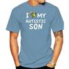 I Love My Autistic Son T-Shirt Autism Awareness 2022 Gifts