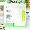 Kalendar Panda Animal Calendar Standing Flip 2025 Calendar Ornaments  Itinerary Record