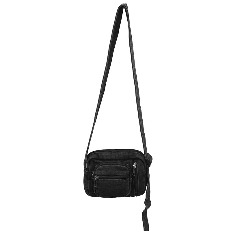 Джинсовая сумка женская спортивная сумка через плечо мужская мини-сумка для мобильного телефона