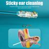 Sticky Ear Wax Removal Swabs with Soft Silicone Tip Gentle Ear Cleaner Comfortable Ear Cleaning Sticks Eco-Friendly Ear Pick for Adults Kids