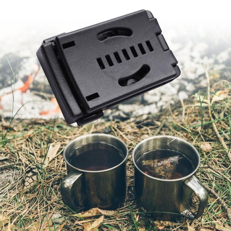 Camping Waist Sheath Scabbard Clamp Sheath Tool with Mounting Hardware Buckle Outdoor Waist Clip Belt Clip with Lock