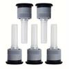 Yard Lawn Sprinkler Nozzles Adjustable Uniform Spray Anti-Clog Filter for Outdoor Garden Plant Irrigation Use