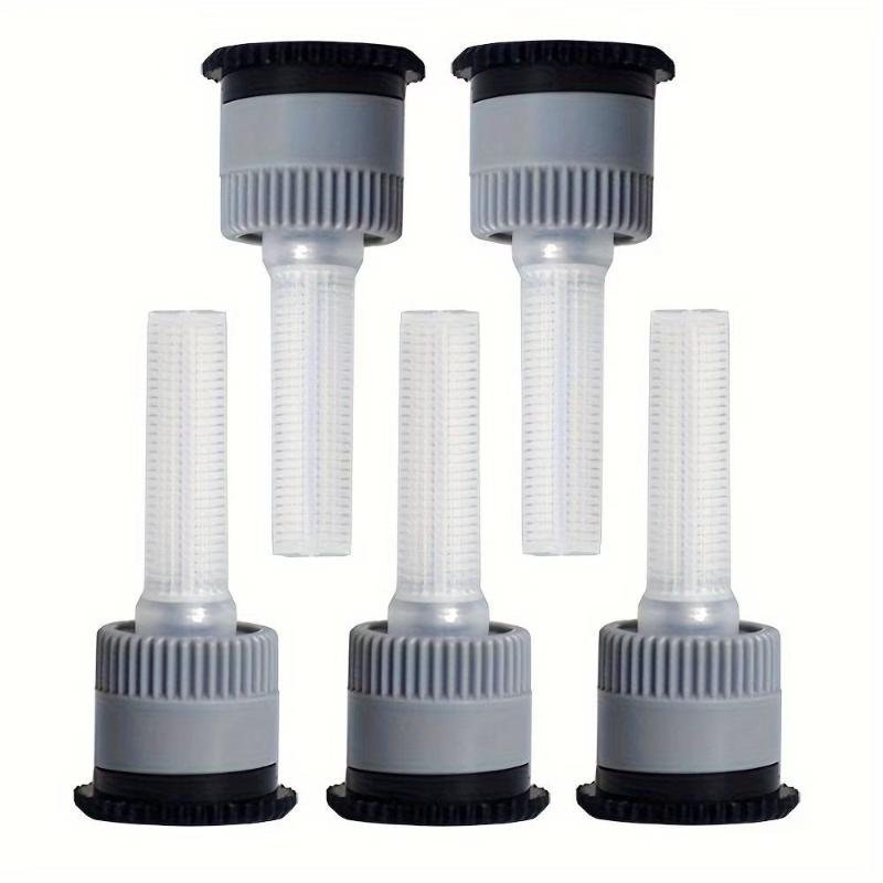 Yard Lawn Sprinkler Nozzles Adjustable Uniform Spray Anti-Clog Filter for Outdoor Garden Plant Irrigation Use