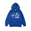 Mexico Beach Printing Hoodies Womens Basics Comfortable Hooded Fleece Warm Loose Sweatshirt Pocket Womans Streetwears