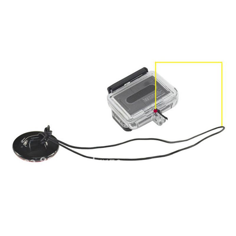 Adhesive Safety Tethers Anti-lost Safety Rope For GoPro Hero 12 11 10 9 8 7 6 5 4 SJCAM DJI Osmo Action Camera Accessories