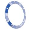 40mm Diameter Watch Bezel Insert Ring Clear Scale Luminous Ceramic Replacement Bezel Insert White