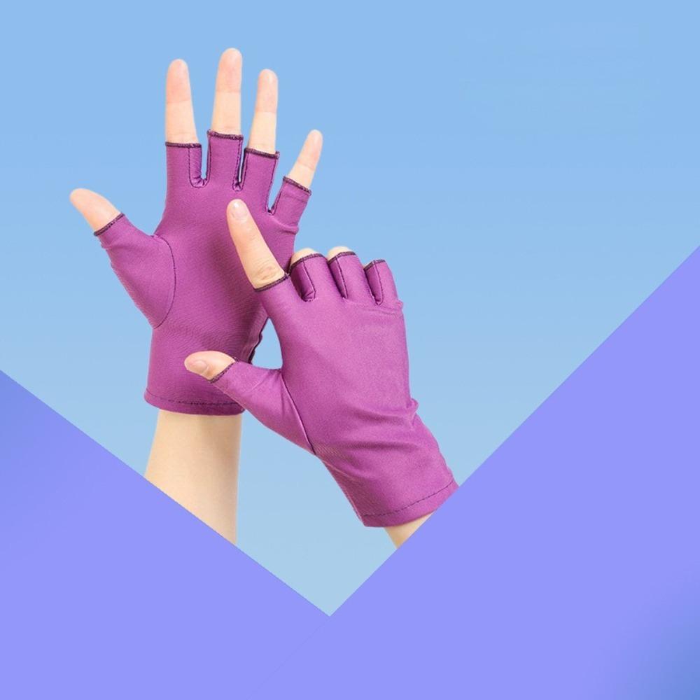 Sunscreen Gloves For Nail Art Gel UV LED Lamp Tool Nail Art Glove UV Protection Gloves Protecter Gloves