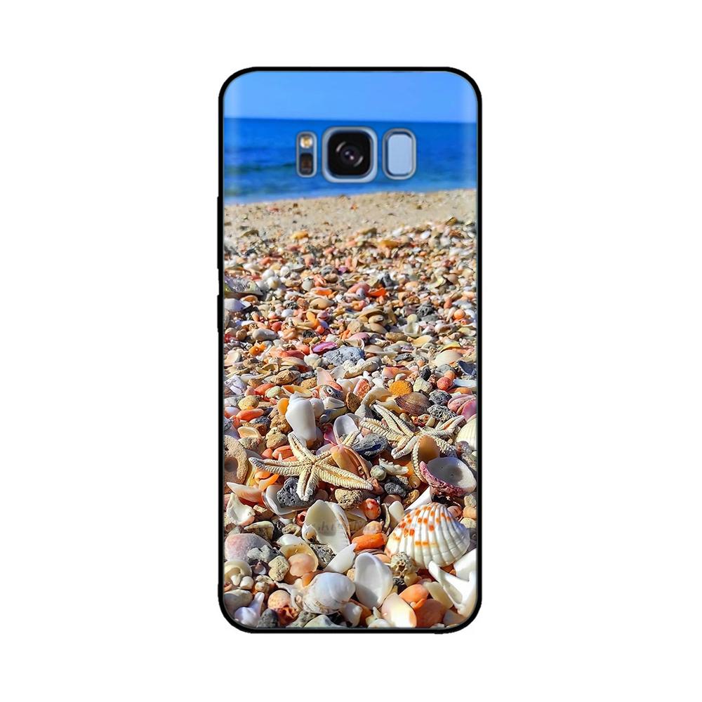 Чехол для телефона Samsung Galaxy S8 Plus Сердце-Бабочка Funda Для Samsung S8 S8Plus Чехлы Жидкий Силиконовый Бампер GalaxyS8 Оболочки