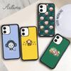 Cartoon Monkey Phone Case for iPhone 11 12 13 14 Pro Max Mini X XR XS SE 2020 5 6S 7 8 Plus Samsung Galaxy S21 S22 Cover Shell
