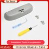 Чехол для автомобильных очков, солнцезащитные очки, чехол для Mercedes Benz CE Class GLK 2008-2015, чехол для хранения очков